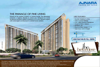 Presenting a majestic lifestyle to entice you at Ajnara The Belvedere in Noida